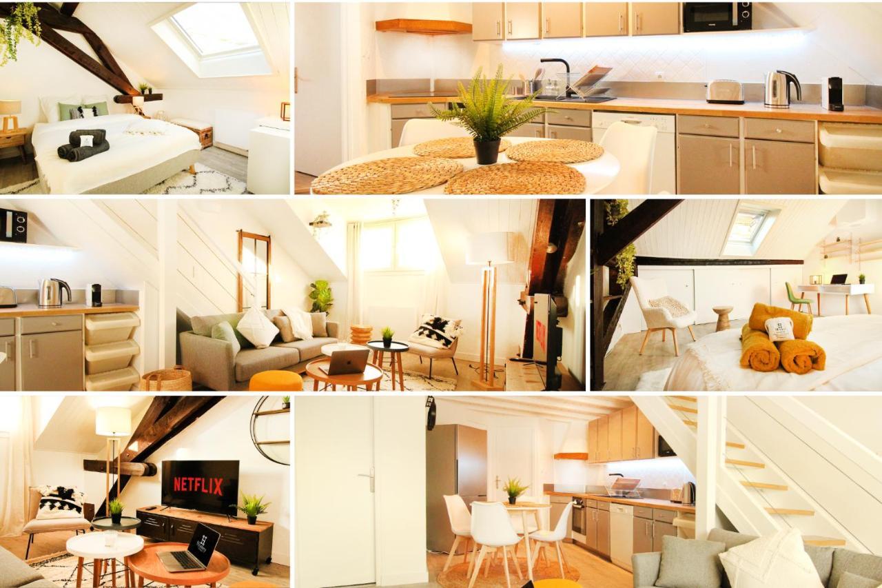 אנמסה Homey Bella - New / Duplex / Downtown / Close Geneva מראה חיצוני תמונה