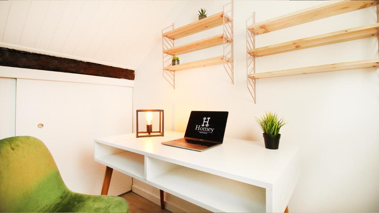 אנמסה Homey Bella - New / Duplex / Downtown / Close Geneva מראה חיצוני תמונה